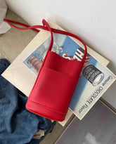 Bolsa portátil para teléfono móvil con diseño de flores láser